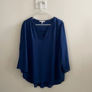 Flow-y & Blue Business Casual Blouse